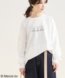 ROPE' PICNIC(ロペピクニック)/【ＷEB限定】【miffy×ROPE' PICNIC】ロングＴシャツ/ホワイト系（11）