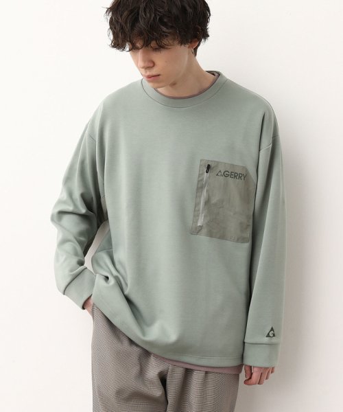 JUNRed(ジュンレッド)/GERRYロングTシャツ/カーキ（36）