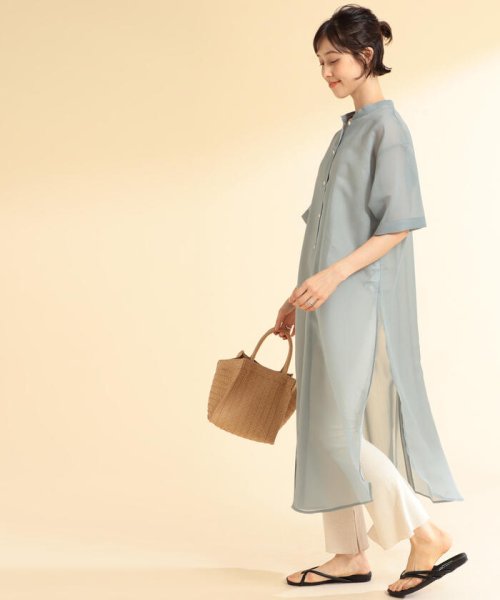 セール 40 Off Ray Beams オーガンジー シャツ ワンピース レイビームス Ray Beams Magaseek