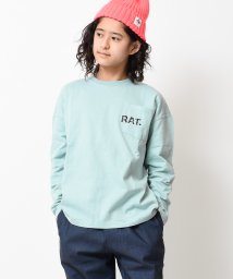 RAT EFFECT(ラット エフェクト)/ポケット付ロングTシャツ/グリーン