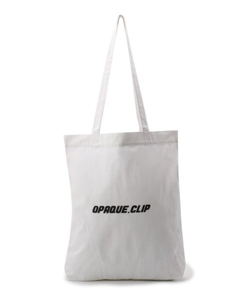 OPAQUE.CLIP(オペークドットクリップ)/OPAQUE．CLIP オリジナルエコバッグ M/ホワイト（101）