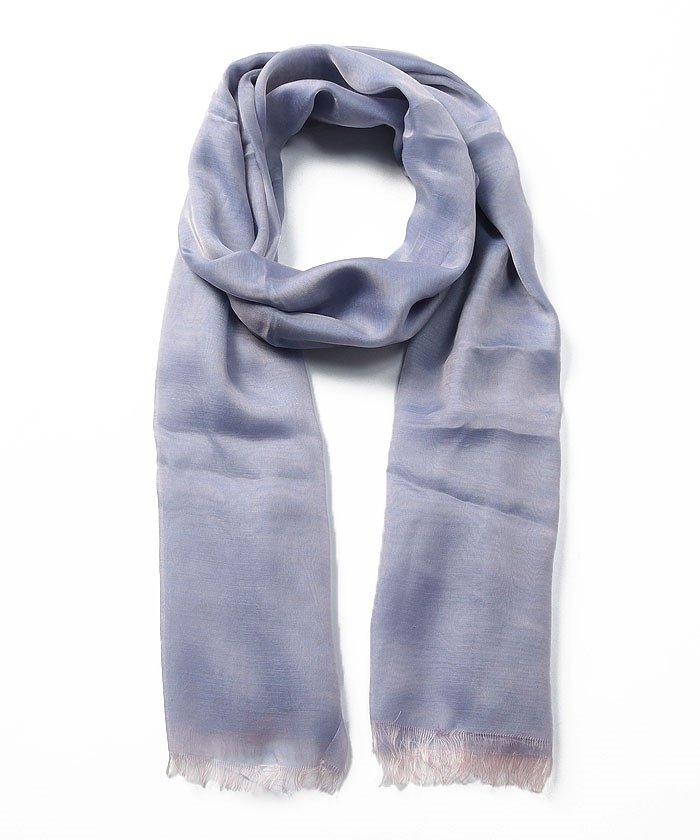 セール シルク混カラーストール レリアンプラスハウス Leilian Plus House Magaseek