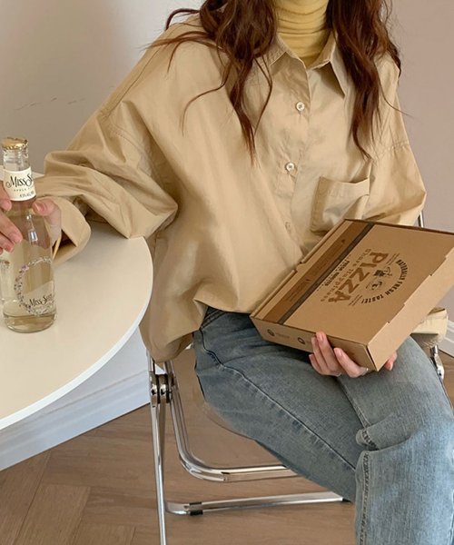 ガーリードール Girly Doll ベーシックロングシャツ 韓国ファッション Magaseek ガーリードール Girly Doll ベーシックロングシャツ 韓国ファッション Magaseek