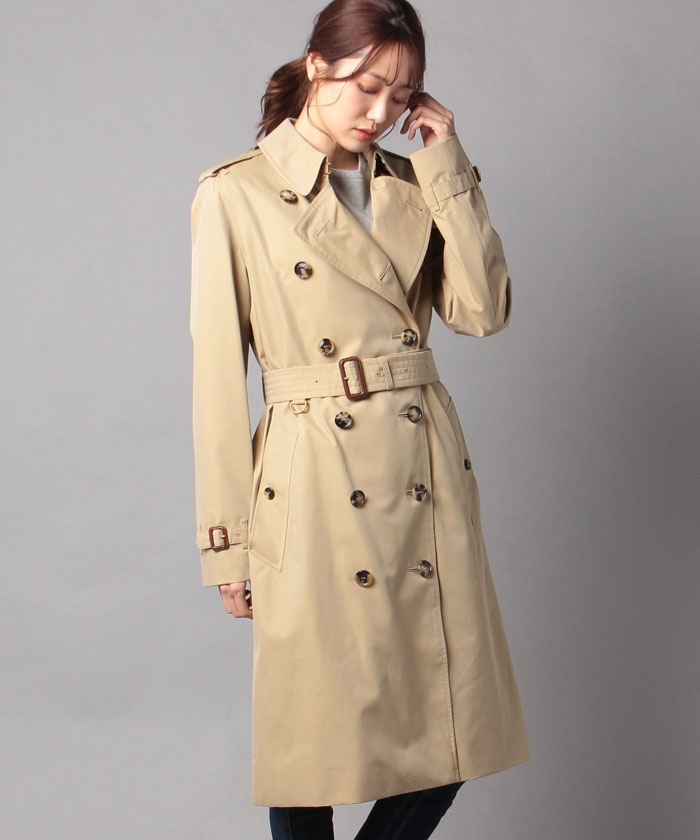 【BURBERRY】Kensington Long Trench Coat トレンチコート バーバリー