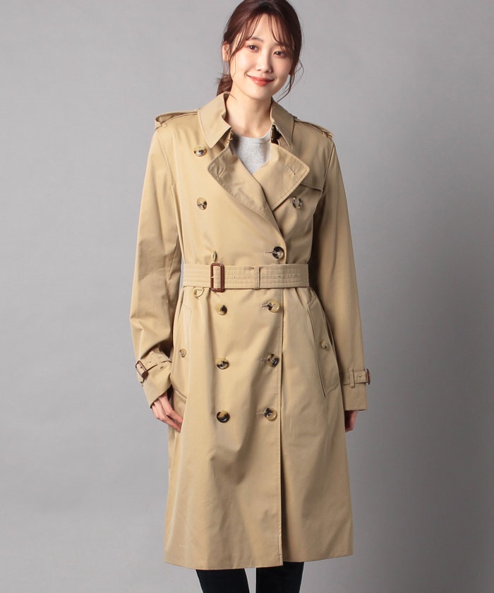 【BURBERRY】Kensington Long Trench Coat トレンチコート バーバリー