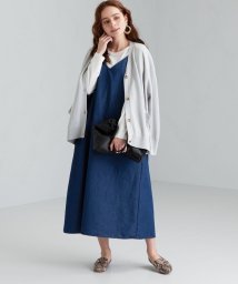 グリーンレーベルリラクシング Green Label Relaxing ワンピース ドレス ブルー ネイビー 青色 の通販 Magaseek