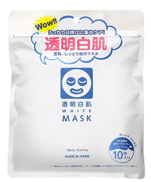 透明白肌 ホワイトマスクn 透明白肌 White Care Magaseek