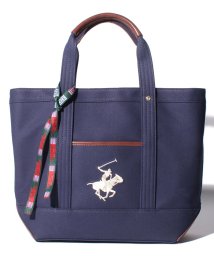 BEVERLY HILLS POLO CLUB(ビバリーヒルズポロクラブ)/【BEVERLY HILLS POLO CLUB】キャンバストートバッグL /ネイビー