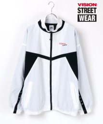 LAZAR(ラザル)/【Lazar】VISION STREET WEAR  ビッグシルエット ナイロントラックジャケット/柄B