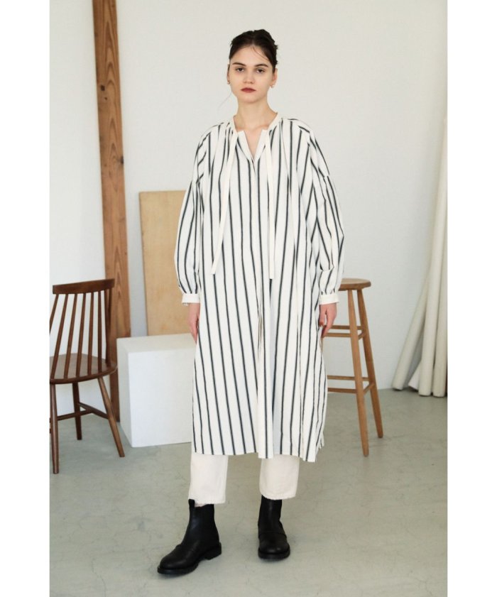 セール Gathered Stripe Dress ブラックバイマウジー Black By Moussy Magaseek セール Gathered Stripe Dress ブラックバイマウジー Black By Moussy Magaseek
