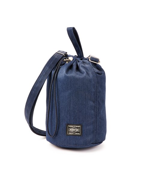 吉田カバン ポーター デニム ショルダーポーチ バッグ 巾着 メンズ レディース Porter 2 ポーター Porter Magaseek 吉田カバン ポーター デニム ショルダーポーチ バッグ 巾着 メンズ レディース Porter 2 ポーター Porter Magaseek