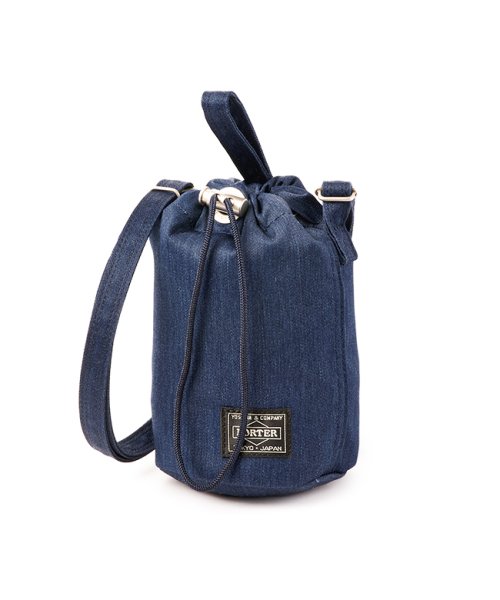 吉田カバン ポーター デニム ショルダーポーチ バッグ 巾着 メンズ レディース Porter 2 ポーター Porter Magaseek