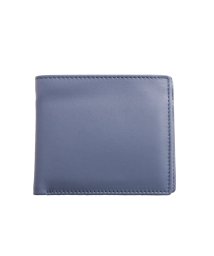 mieno(ミエノ)/[mieno]牛革レザーコンパクトミニ二つ折り財布/ブルー
