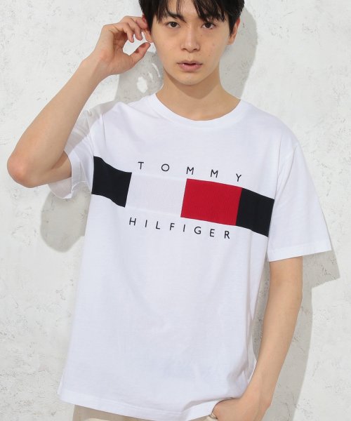 セール フラッグロゴtシャツ トミーヒルフィガー Tommy Hilfiger Magaseek