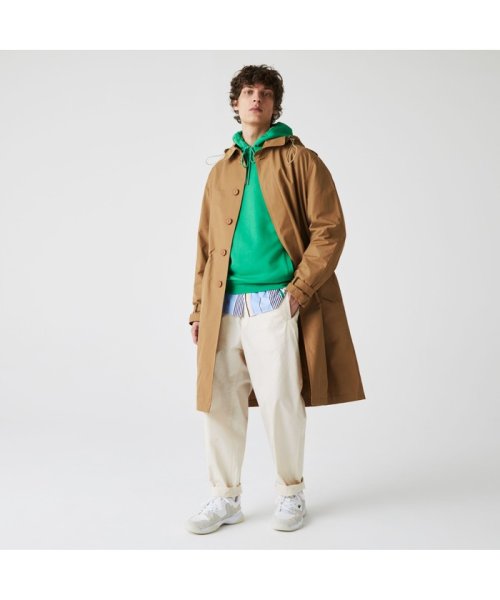 セール エポーレット付きステンカラーコート ラコステ メンズ Lacoste Mens Magaseek