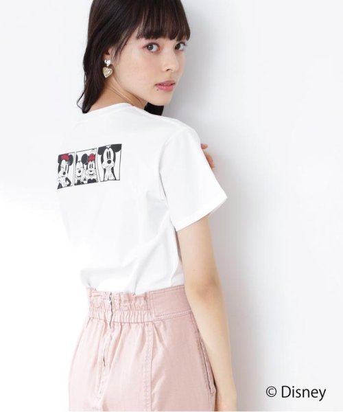 JILL by JILL STUART(ジル バイ ジル スチュアート)/ディズニーデザインTシャツ＜ミッキー＆ミニー＞/ホワイト