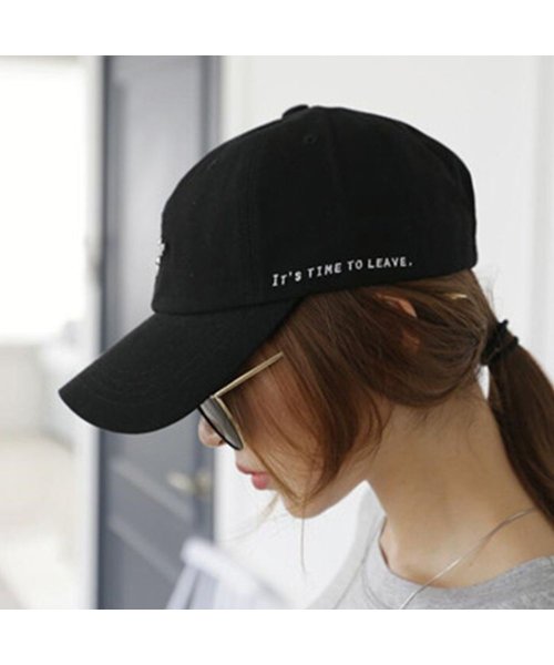 セール レディース メンズ 帽子 キャップ カーブキャップ ロゴ 刺しゅう おしゃれ 帽子 かっこいい Cap 韓国ファッション ミニミニストア Miniministore Magaseek
