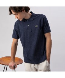 LACOSTE Mens(ラコステ　メンズ)/『L1264』定番半袖ポロシャツ（杢糸）/インディゴブルー