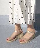 Esmeralda/「gaimo/ガイモ」バイカラーヒールサンダル/503187229