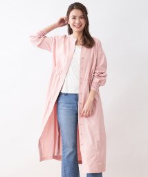 CARA　O　CRUZ(キャラ・オ・クルス)/ベルト付きシャツワンピース/ピンク系