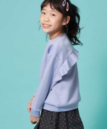 a.v.v(KID'S)(アー・ヴェ・ヴェキッズ)/[100－130]バックフリルダンボールプルオーバー[WEB限定サイズ]/ブルー