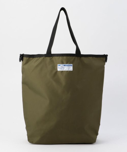 NOLLEY’S goodman(ノーリーズグッドマン)/【LOG HOUSE DESIGNS/ログハウス デザイン】SHOPPING BAG Sサイズ #5759/カーキ