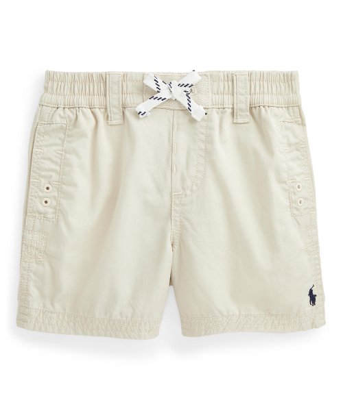 POLO RALPH LAUREN(POLO RALPH LAUREN)/(ベビー)コットン ツイル プルオン ショートパンツ/101ナチュラル