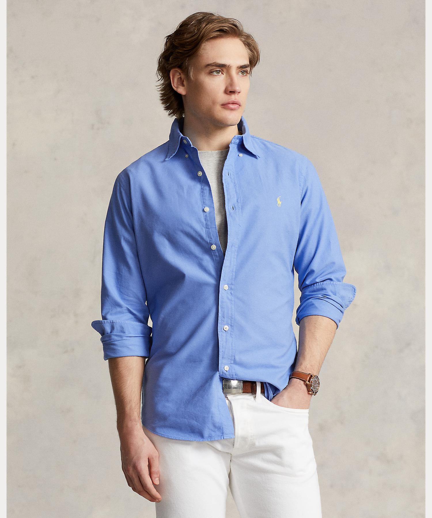 クラッシックフィットガーメントダイドオックスフォードシャツ fkip