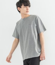 Rocky Monroe(ロッキーモンロー)/クルーネックTシャツ 半袖 メンズ レディース 無地 シンプル 白 黒 カジュアル ヘビーウェイト ユニセックス オールシーズン カップル ペア お揃い パック/グレー