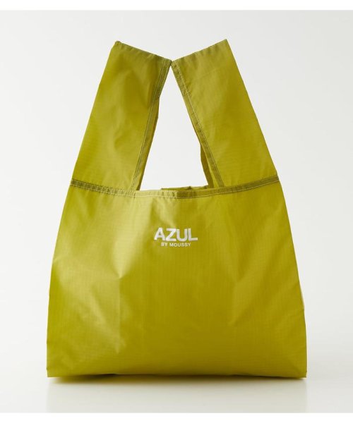 AZUL by moussy(アズールバイマウジー)/POCKETABLE NYLON MINI BAG/LIME