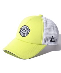 le coq sportif GOLF (ルコックスポルティフ（ゴルフ）)/クーリングメッシュキャップ/ライム系