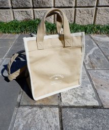 CONVERSE(コンバース)/CANVAS PIPING SQUARE 2WAY TOTE /ﾍﾞｰｼﾞｭ