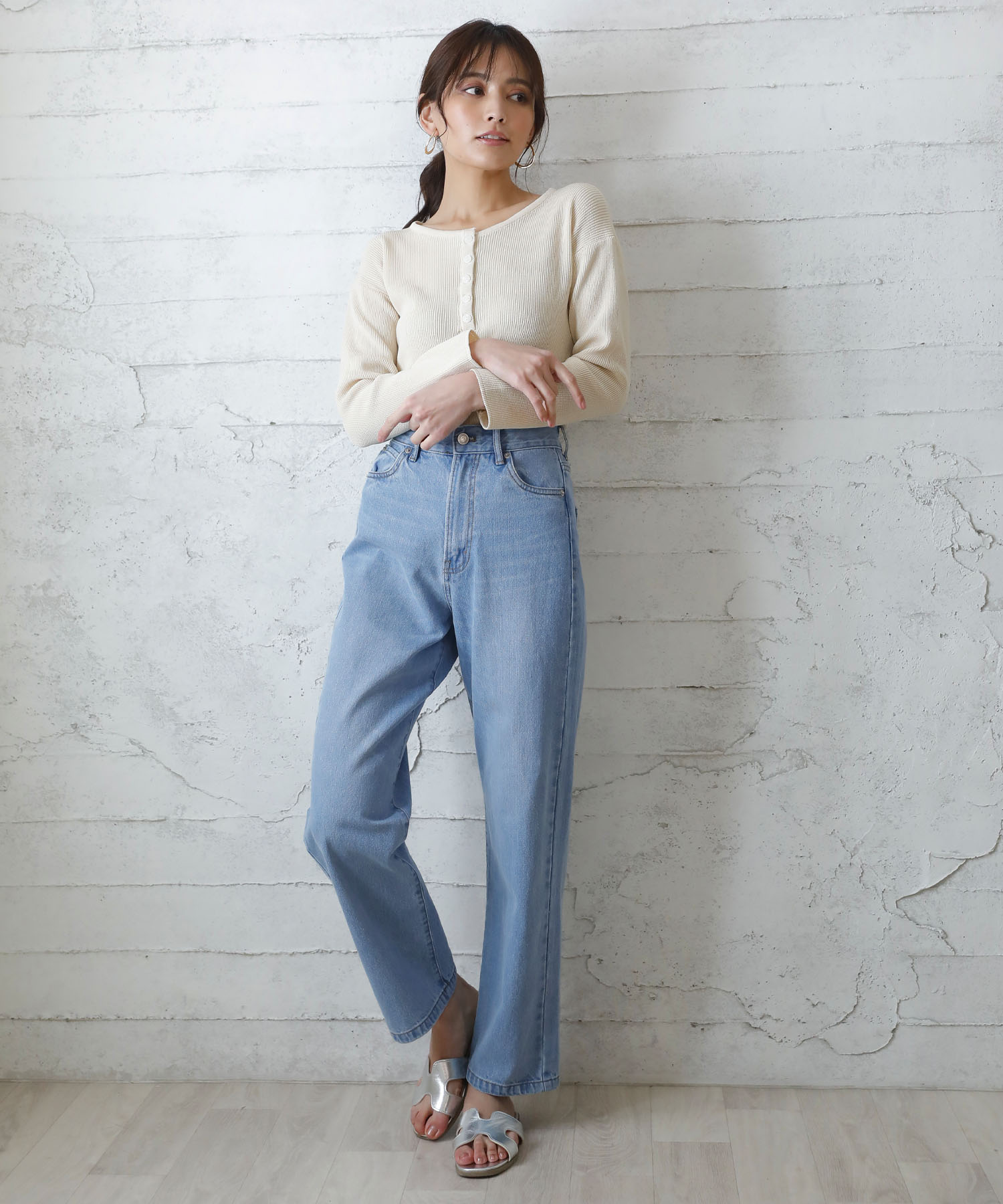 セール デニムセミワイドパンツ 韓国ファッション ガーリードール Girly Doll Magaseek セール デニムセミワイドパンツ 韓国ファッション ガーリードール Girly Doll Magaseek