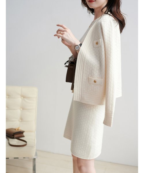 セール ニットワンピース ジャケット 韓国ファッション ガーリードール Girly Doll Magaseek