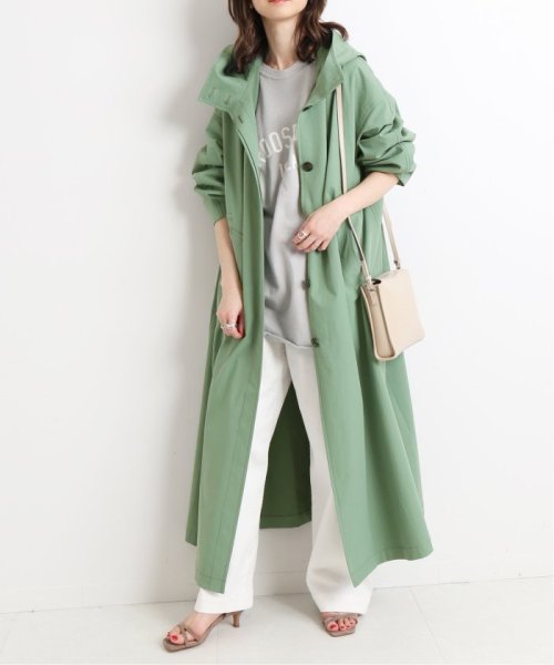 Peツイル ロングフードコート スローブ イエナ Slobe Iena Magaseek