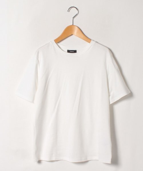 Theory(セオリー)/Tシャツ CLINTON KNIT 2 PERFECT TE/ホワイト