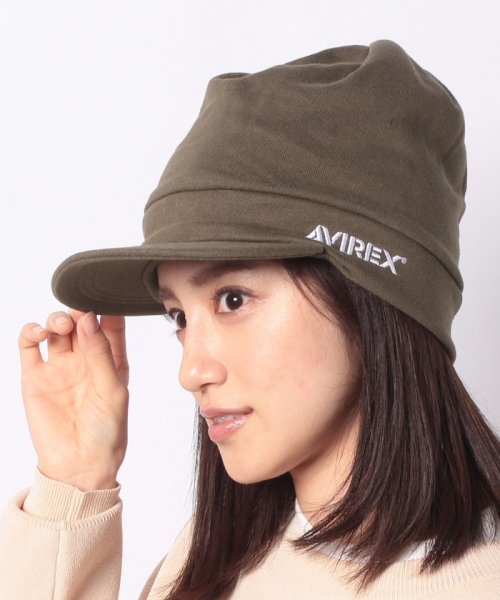 AVIREX(AVIREX)/LOGO OSLO CAP/ｶｰｷｰ