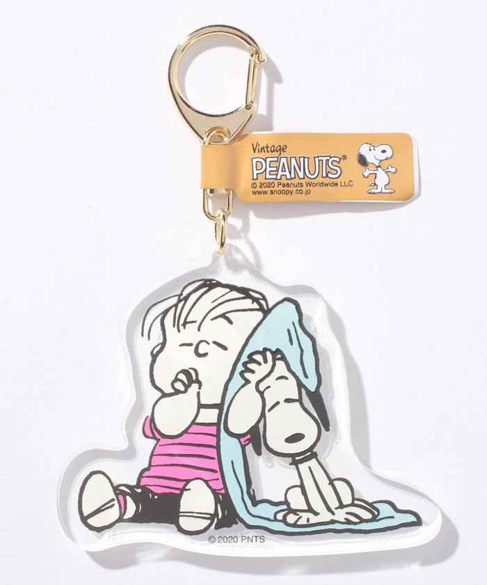 Snoopy Peanuts ピーナッツ スヌーピー ビッグアクリルキーホルダー スヌーピー ライナス Vintage Peanuts Peanuts Magaseek