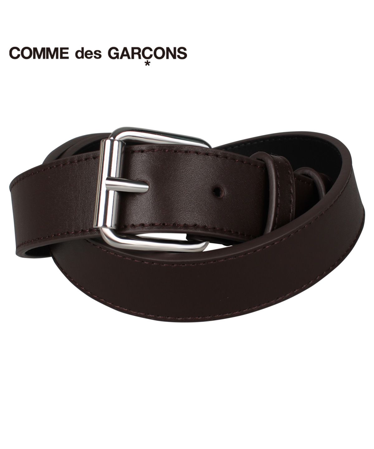 【スペシャル】COMME des GARCONS 92AW レザーベルトコート古着屋デテルミナシオン