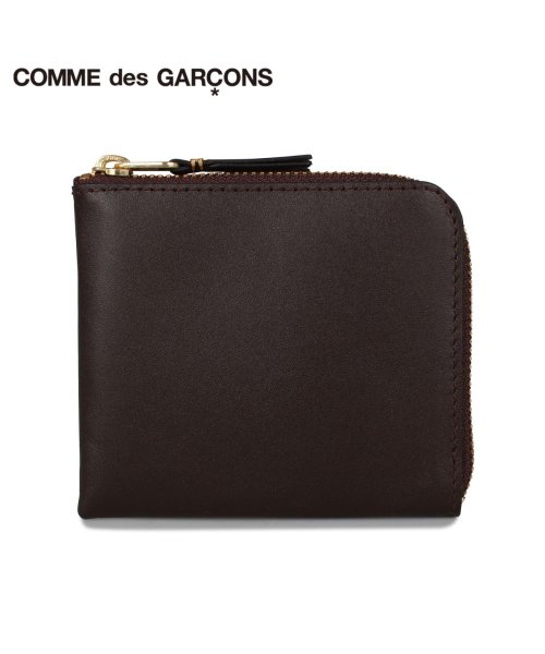 COMME des GARCONS(コムデギャルソン)/コムデギャルソン COMME des GARCONS 財布 ミニ財布 メンズ レディース L字ファスナー CLASSIC ブラウン SA3100/ブラウン