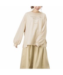 MAC HOUSE(women)(マックハウス（レディース）)/Howdy Marie ハウディーマリー プリントTシャツ GL－1241423/アイボリー