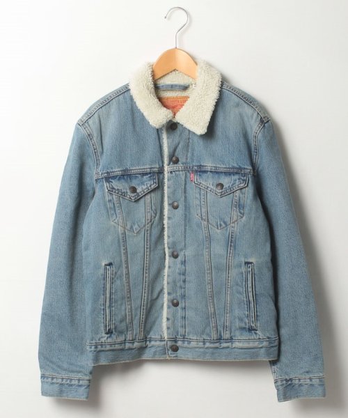 LEVI’S OUTLET(リーバイスアウトレット)/TYPE 3 SHERPA TRUCKER SPLITSVILLE SHERPA/ライトインディゴブルー