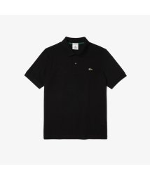 LACOSTELIVE MENS(ラコステライブ　メンズ)/LACOSTE L!VEメタルバッジプレーンポロシャツ/ブラック