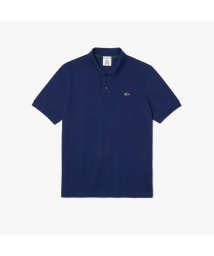 LACOSTELIVE MENS(ラコステライブ　メンズ)/LACOSTE L!VEメタルバッジプレーンポロシャツ/ダークブルー