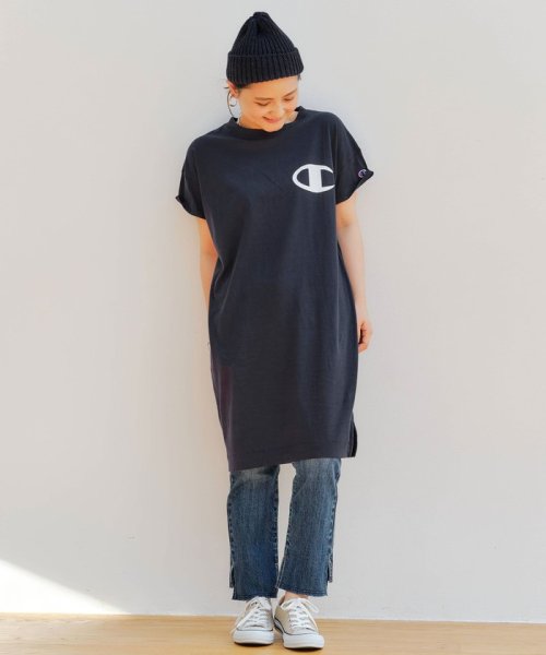 別注 チャンピオン Sc Champion Glr コットン ワンピース グリーンレーベルリラクシング Green Label Relaxing Magaseek
