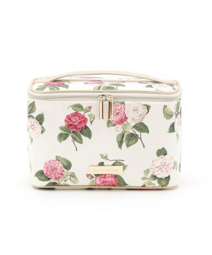 フローラルバニティポーチ ローラアシュレイ Laura Ashley Magaseek フローラルバニティポーチ ローラアシュレイ Laura Ashley Magaseek