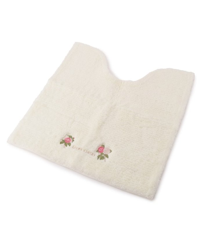 フラワーエンブロイダリートイレマット ローラアシュレイ Laura Ashley Magaseek
