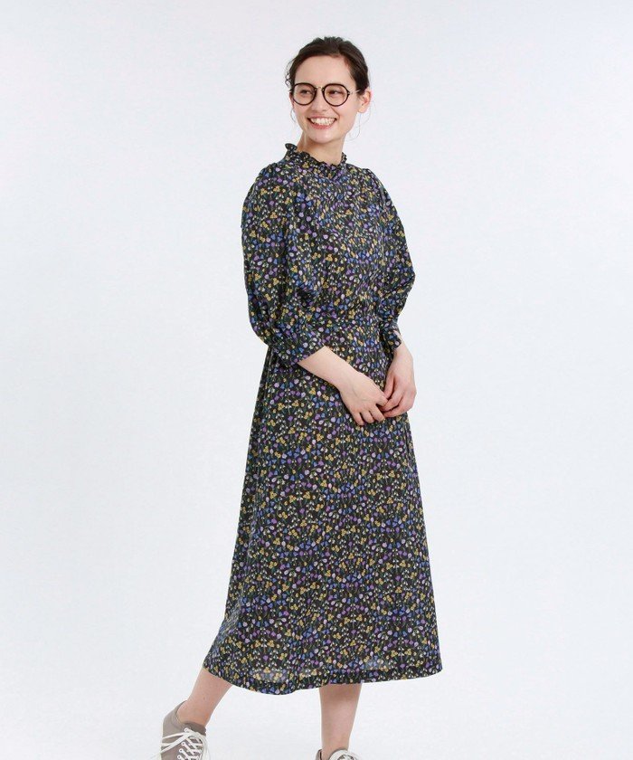Snowblue Gardenワンピース マッキントッシュ フィロソフィー Mackintosh Philosophy Magaseek