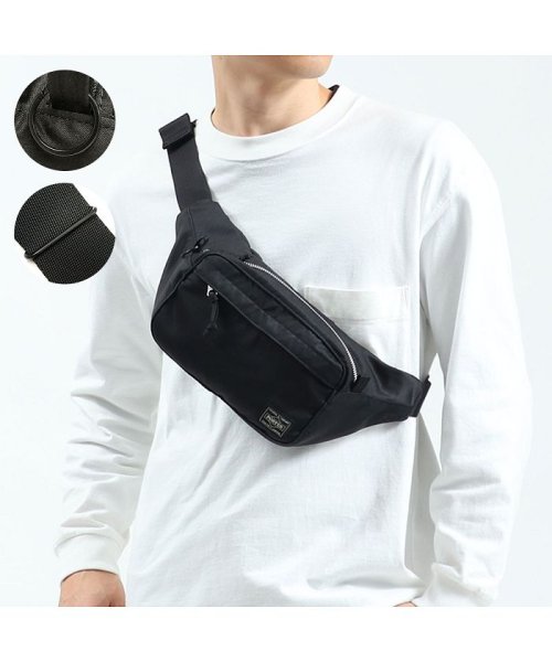 ポーター Porter 吉田カバン ポーター ウエストバッグ Porter Denim デニム Waist Bag L ボディバッグ 軽量 日本製 2 新作 Magaseek