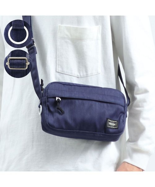 吉田カバン ポーター ショルダーバッグ Porter Denim デニム ショルダー 小さめ 斜めがけ Shoulder Bag 日本製 2 ポーター Porter Magaseek